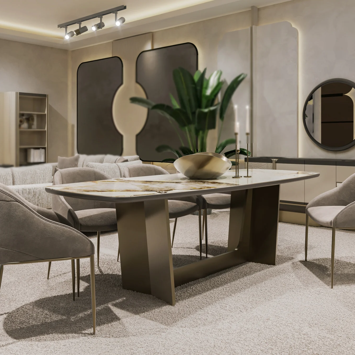 Masa de Dining de lux, Kano M