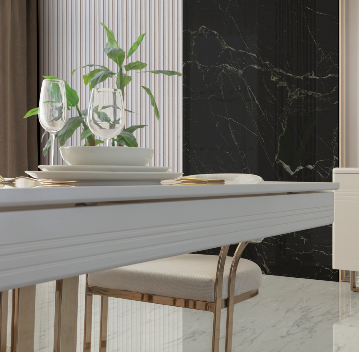Set Masa extensibila  De Lux Oslo Ay
