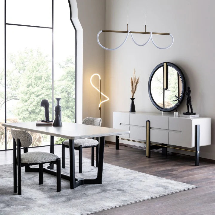 SET MASA CU 6 SCAUNE IDOL BERGAMA