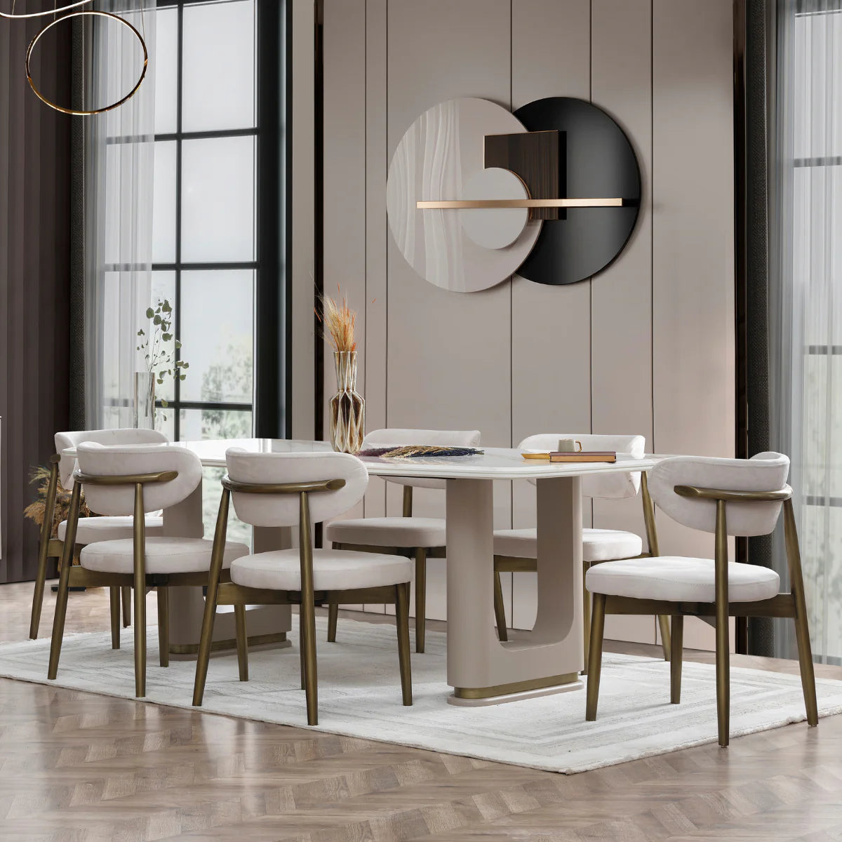Set Masa de Dining de Lux, Idol-Defne