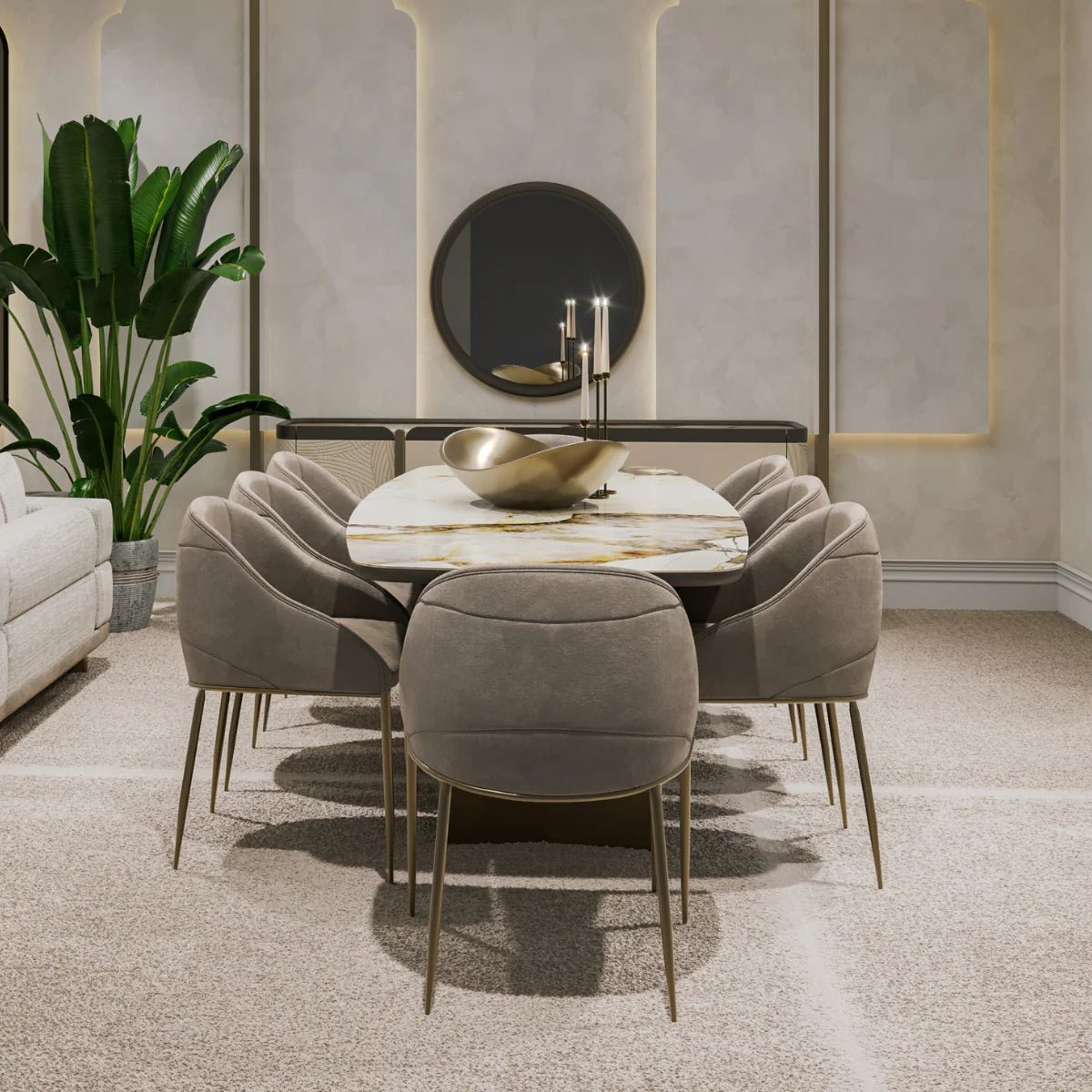 Masa de Dining de lux, Kano M