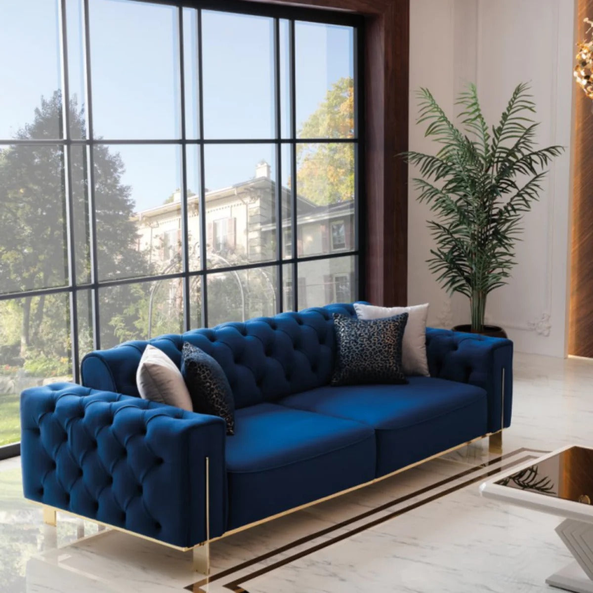 Canapea Modernă Chester Cu 3 Locuri, Elio