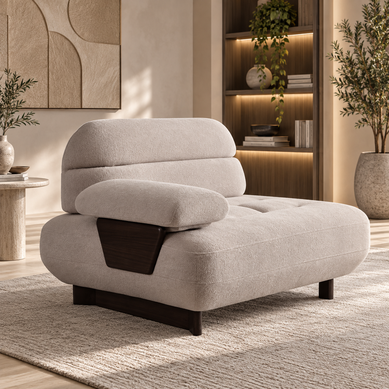 Colțar Modular Boffi – Design Modern, Configurabil în Diverse Stofe și Culori