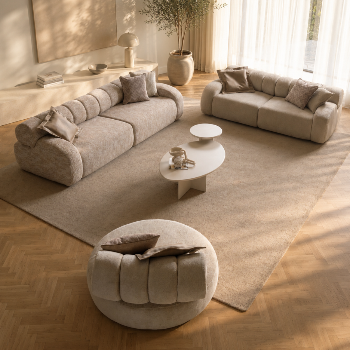 VION – Canapele și fotolii premium cu spătar extensibil
