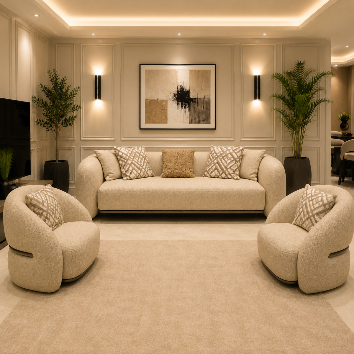 Colecția de Dining QUEEN – Mobilier Premium pentru Living și Dining Modern