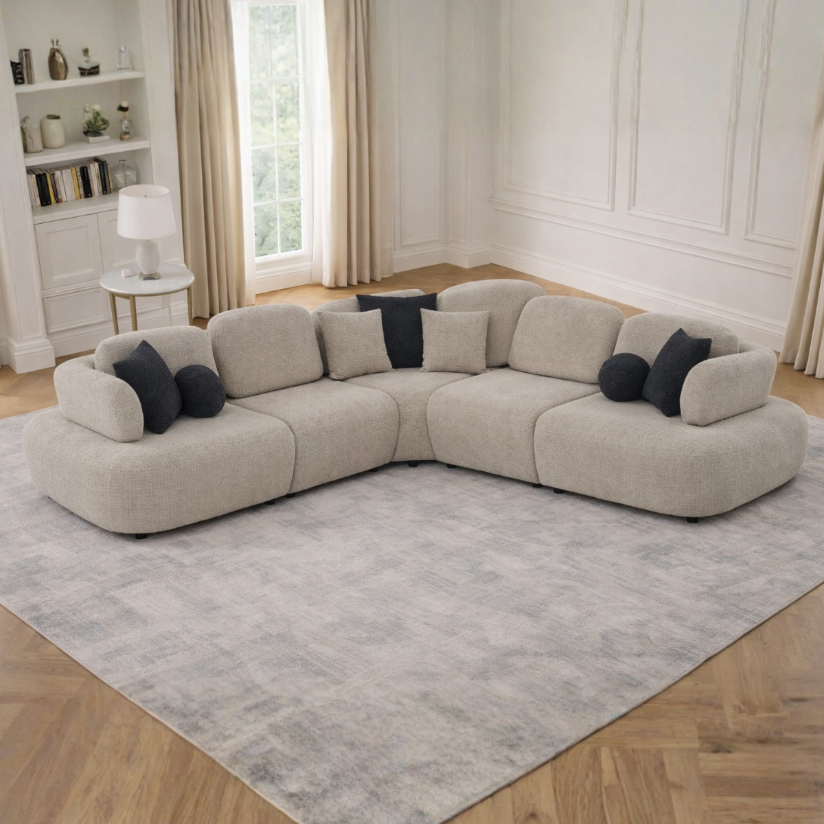 Colțar Modular Berlin – Soluție Modernă pentru Living Spațios