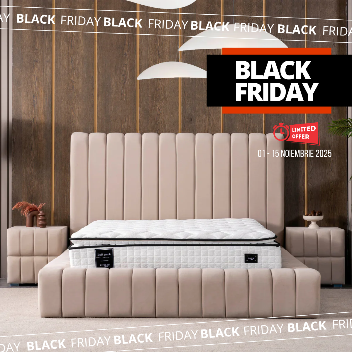 Pat Tapițat De Lux Cu Ladă, Eliza A