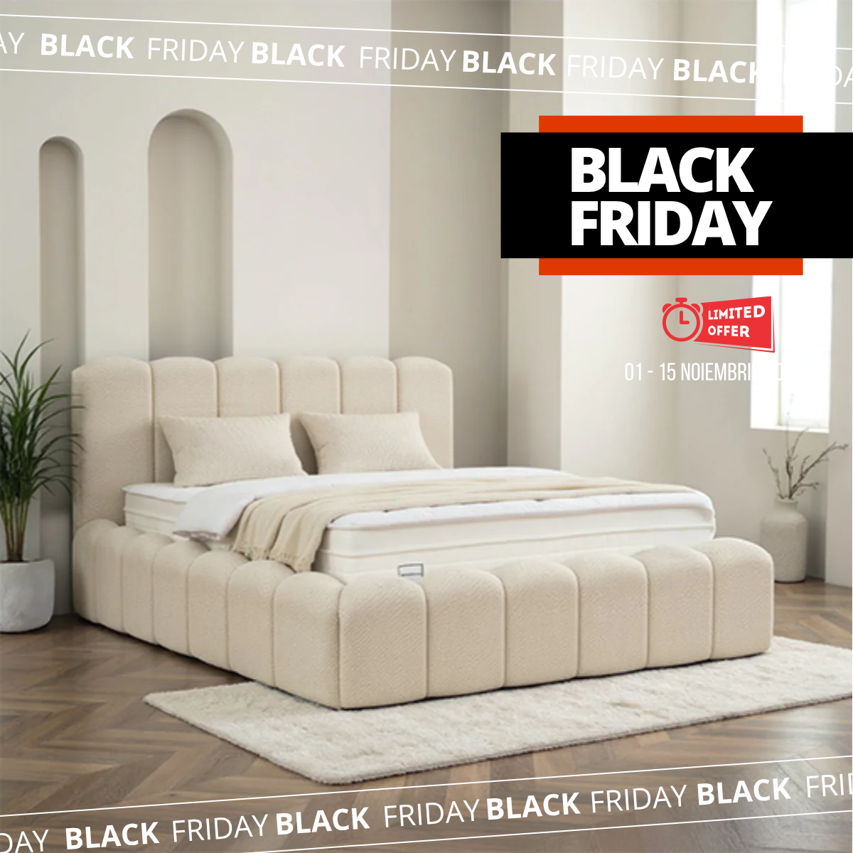 Pat Tapitat cu lada Milano  A