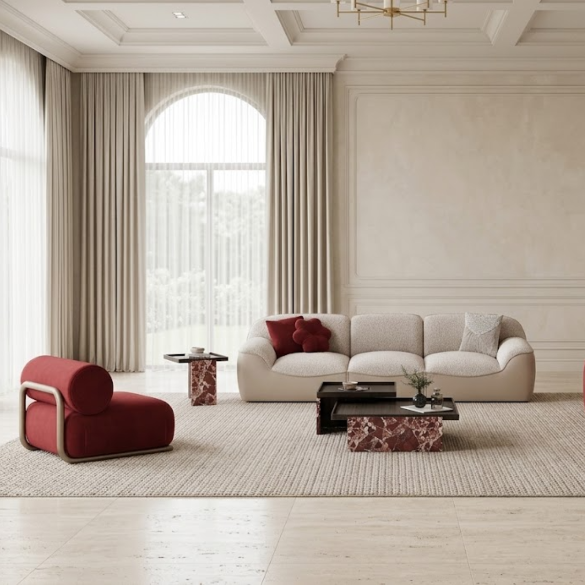 Colectia de Living si Dining de lux, Nazu