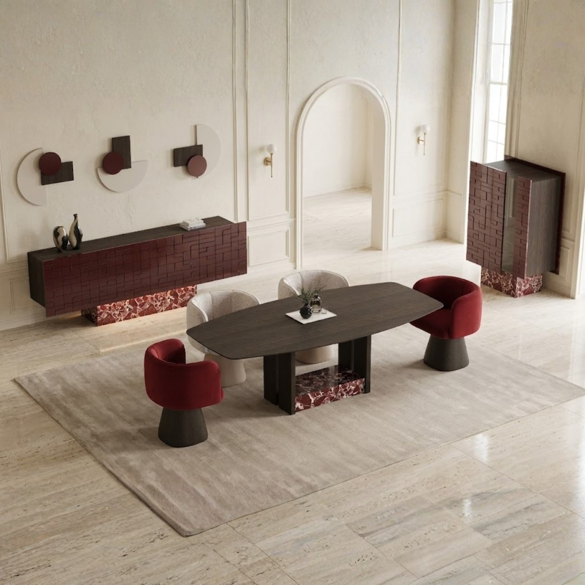 Colectia de Living si Dining de lux, Nazu