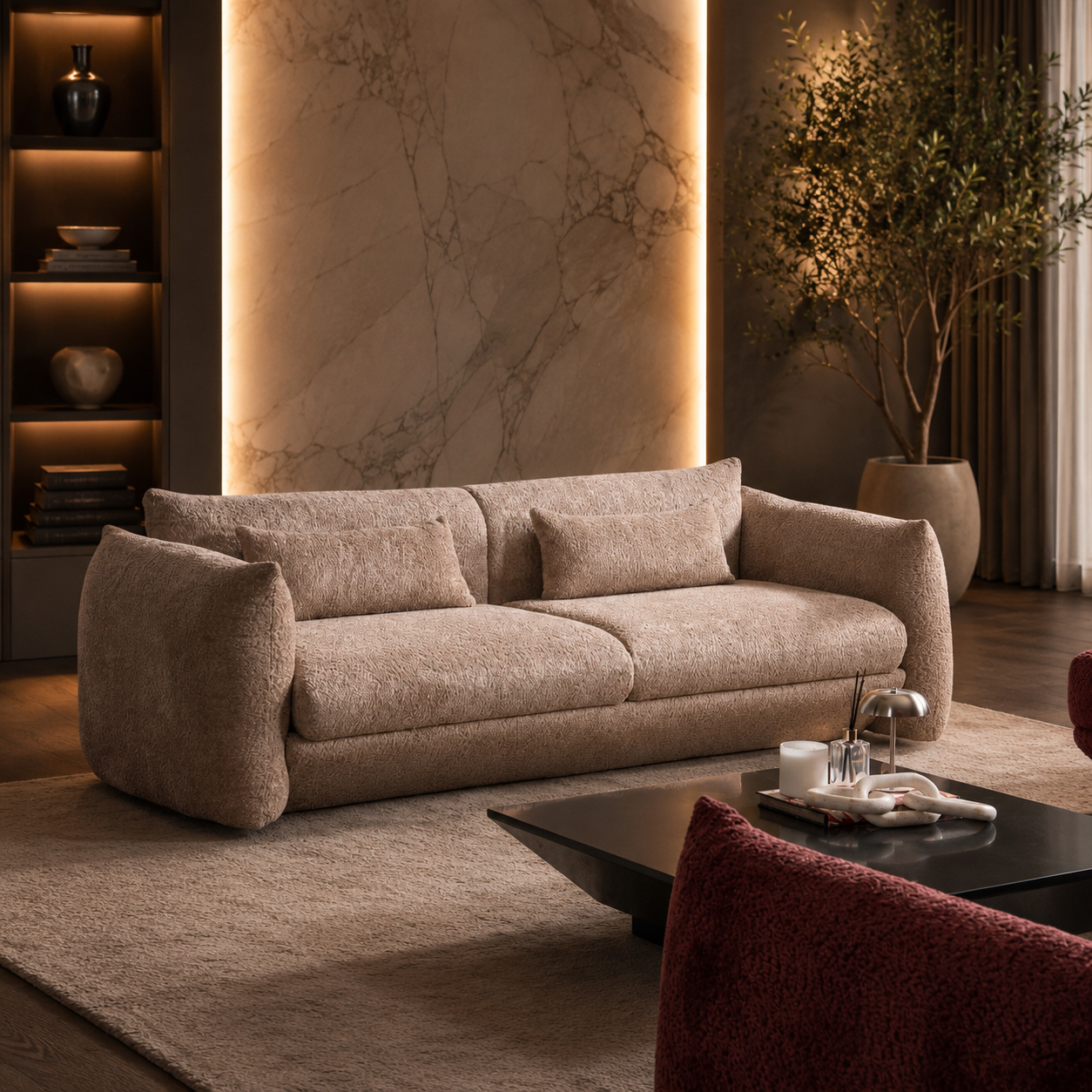 Set Canapele și Fotolii Rubelia – Mobilier Modern pentru Living Elegant