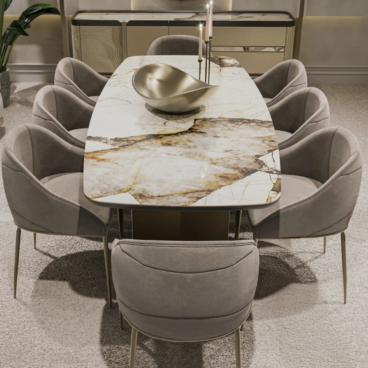 Masa de Dining de lux, Kano M