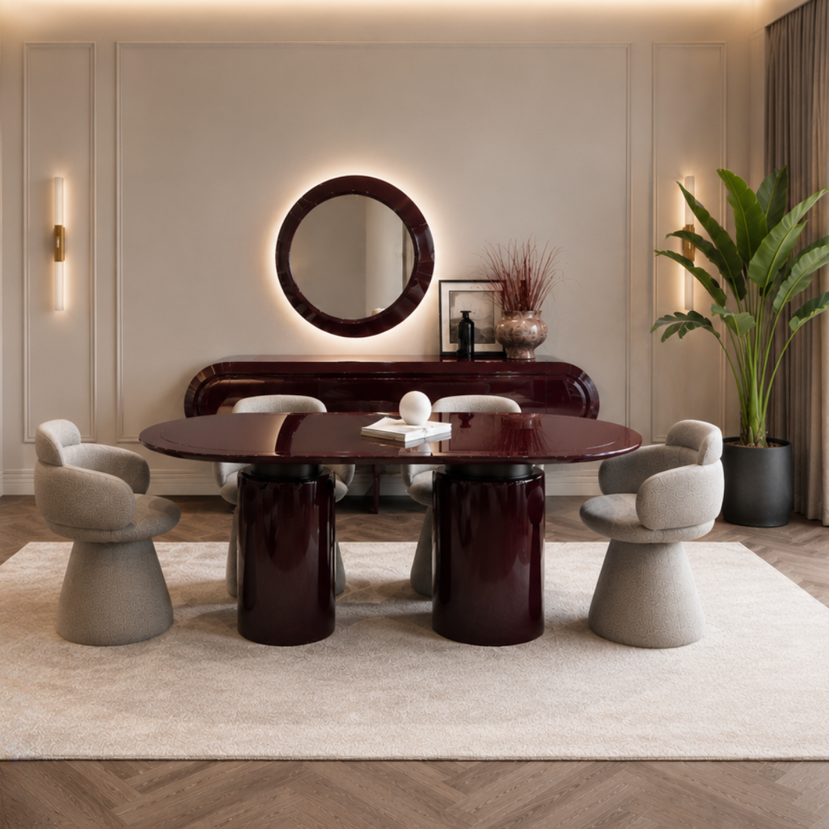 Colectia de Dining si Living de Lux, Conte