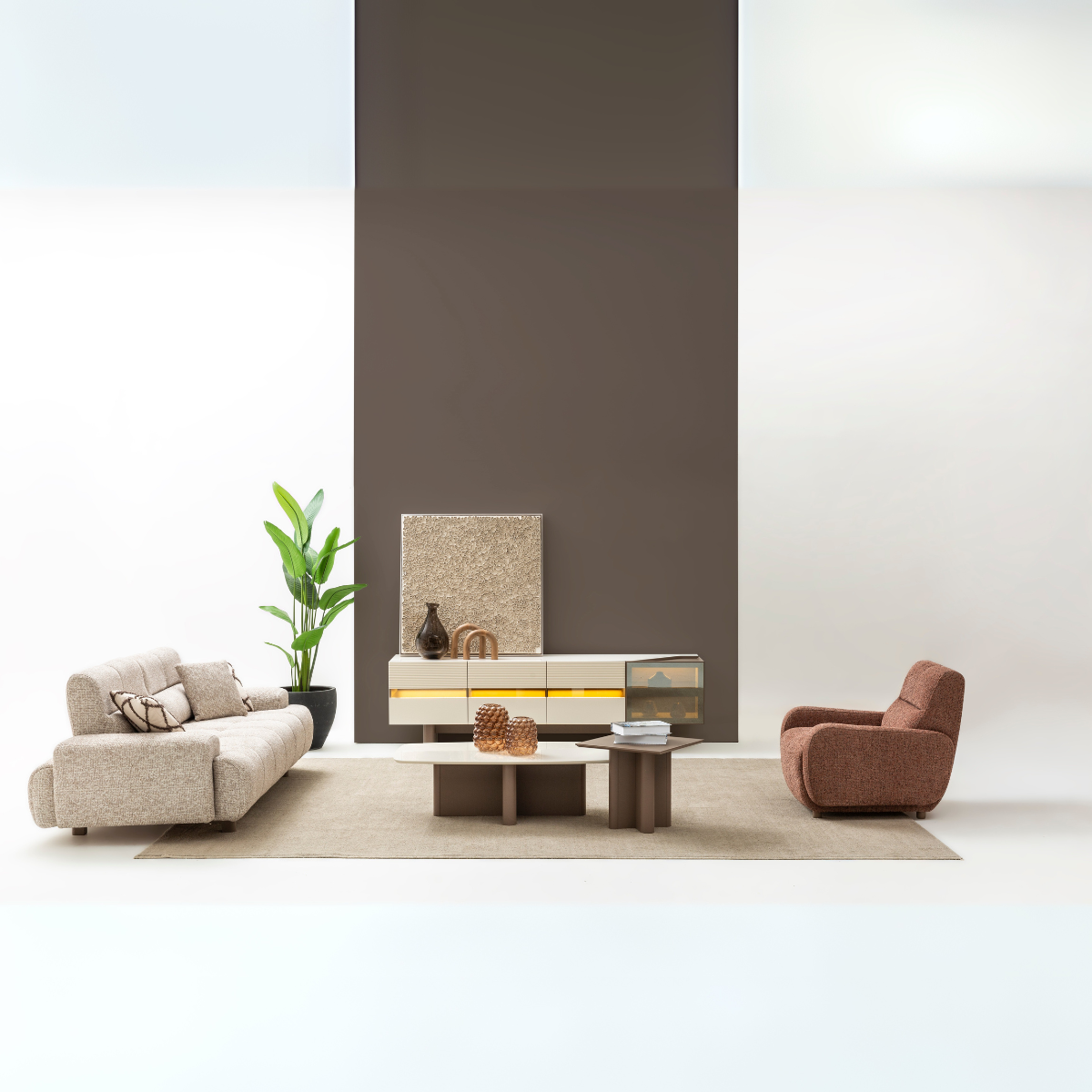Colectia de Living si Dining Mocha S