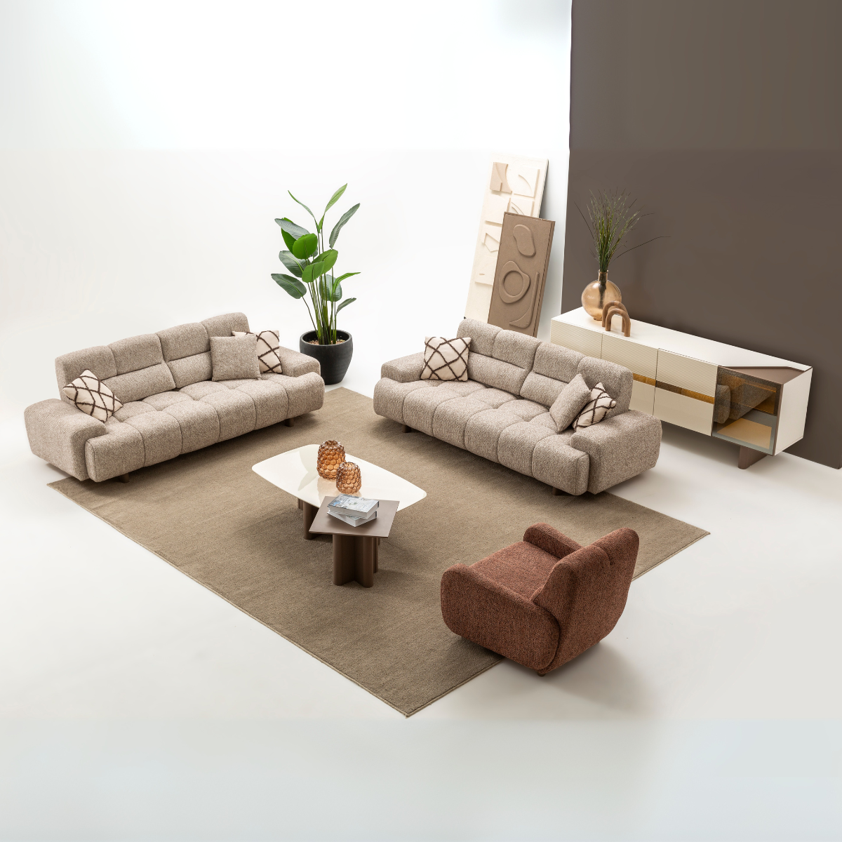 Colectia de Living si Dining Mocha S