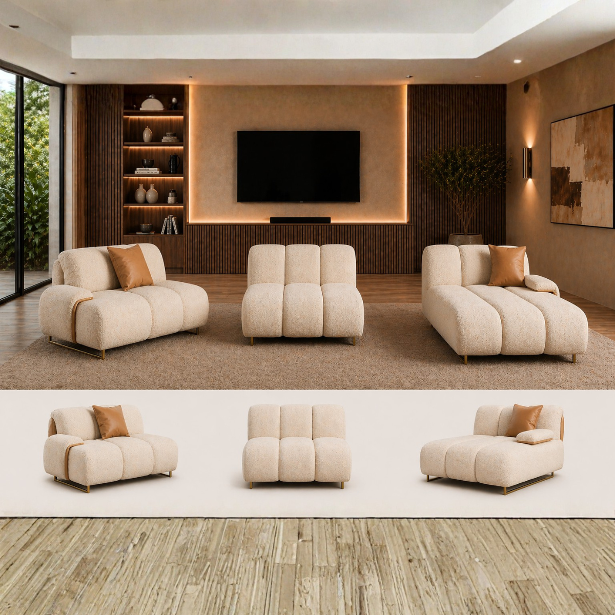 Coltar cu extensie , Modular Bucle,Terra