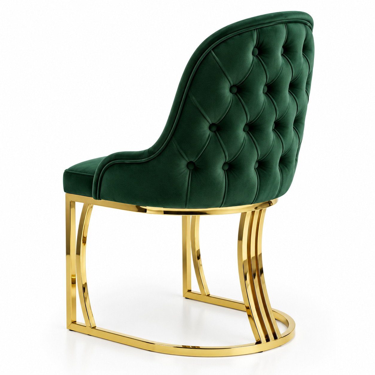 Scaun de lux London Chester, din catifea