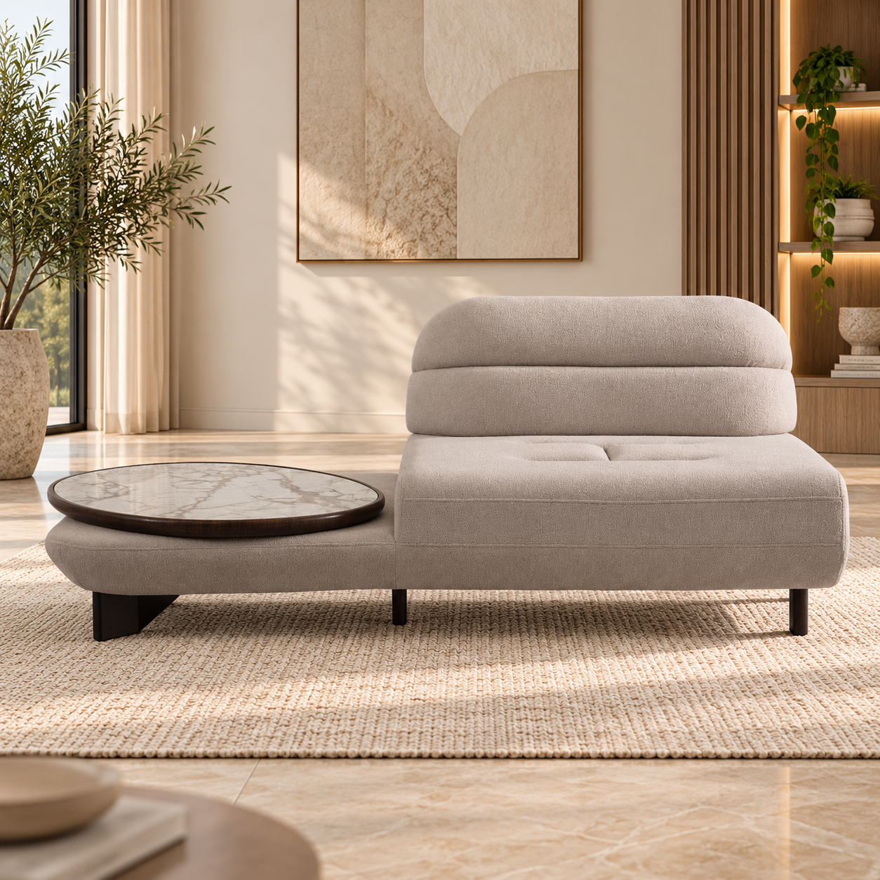 Colțar Modular Boffi – Design Modern, Configurabil în Diverse Stofe și Culori