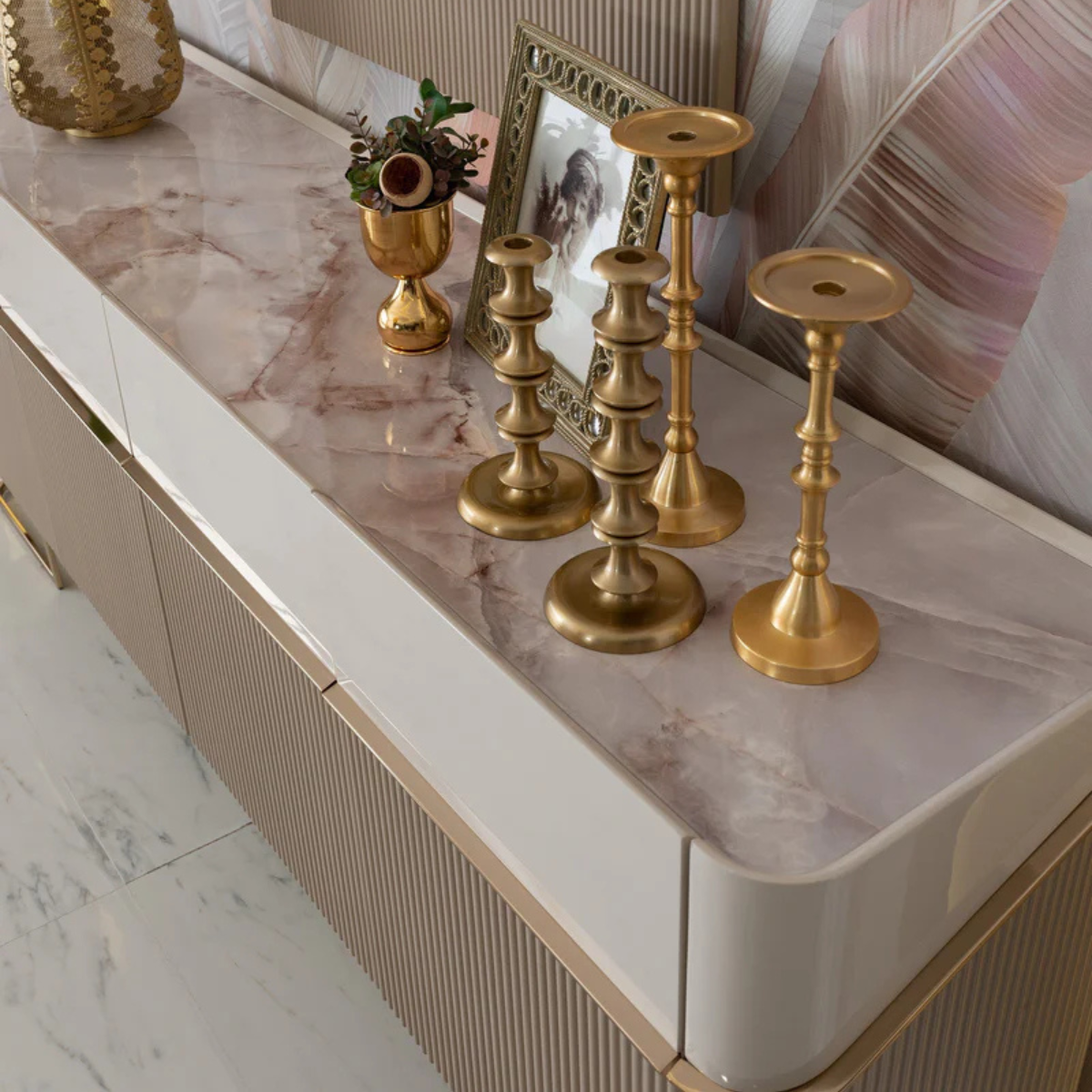 Comodă dining de lux Electra din MDF