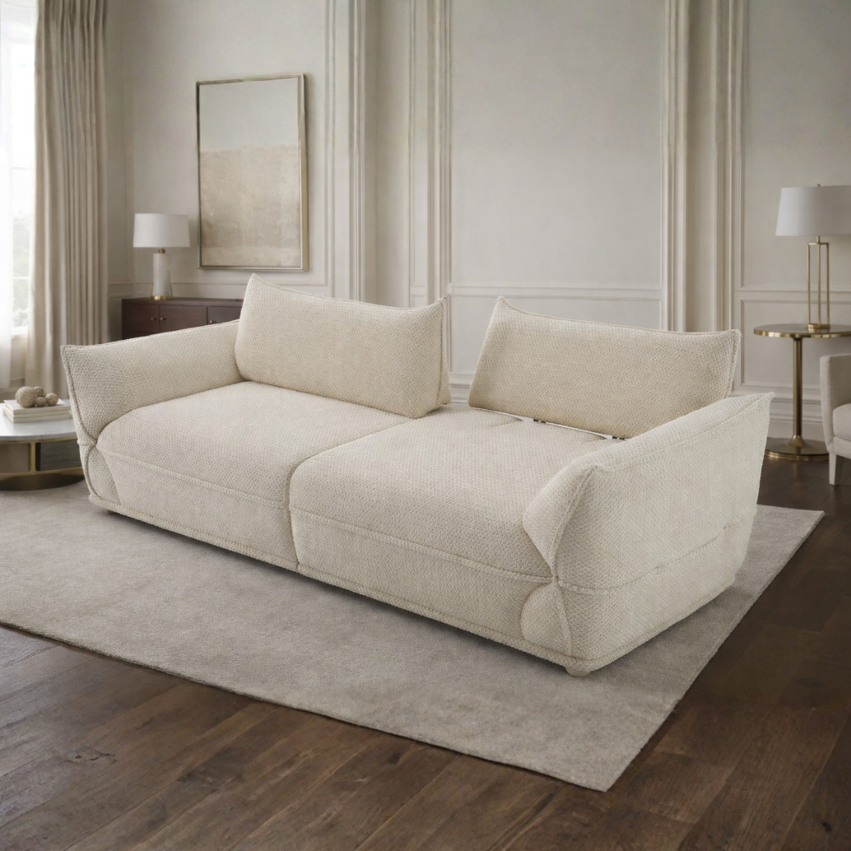 Canapea de 3 locuri Buclé Bosna – design modern, confort premium pentru living