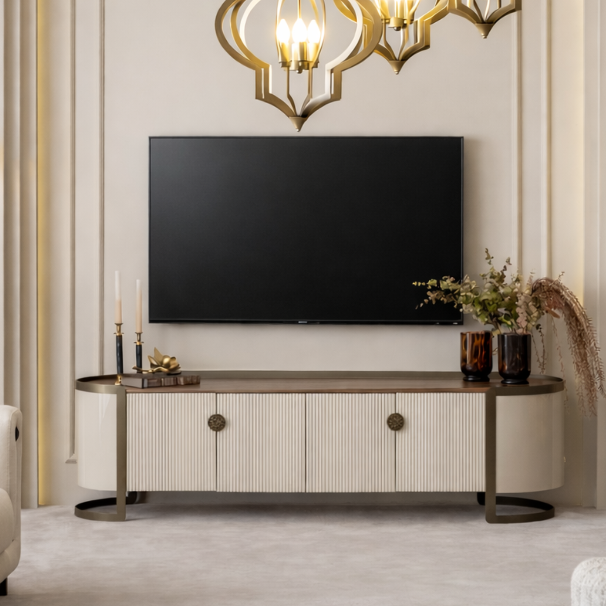 Comoda TV de lux, Mocha