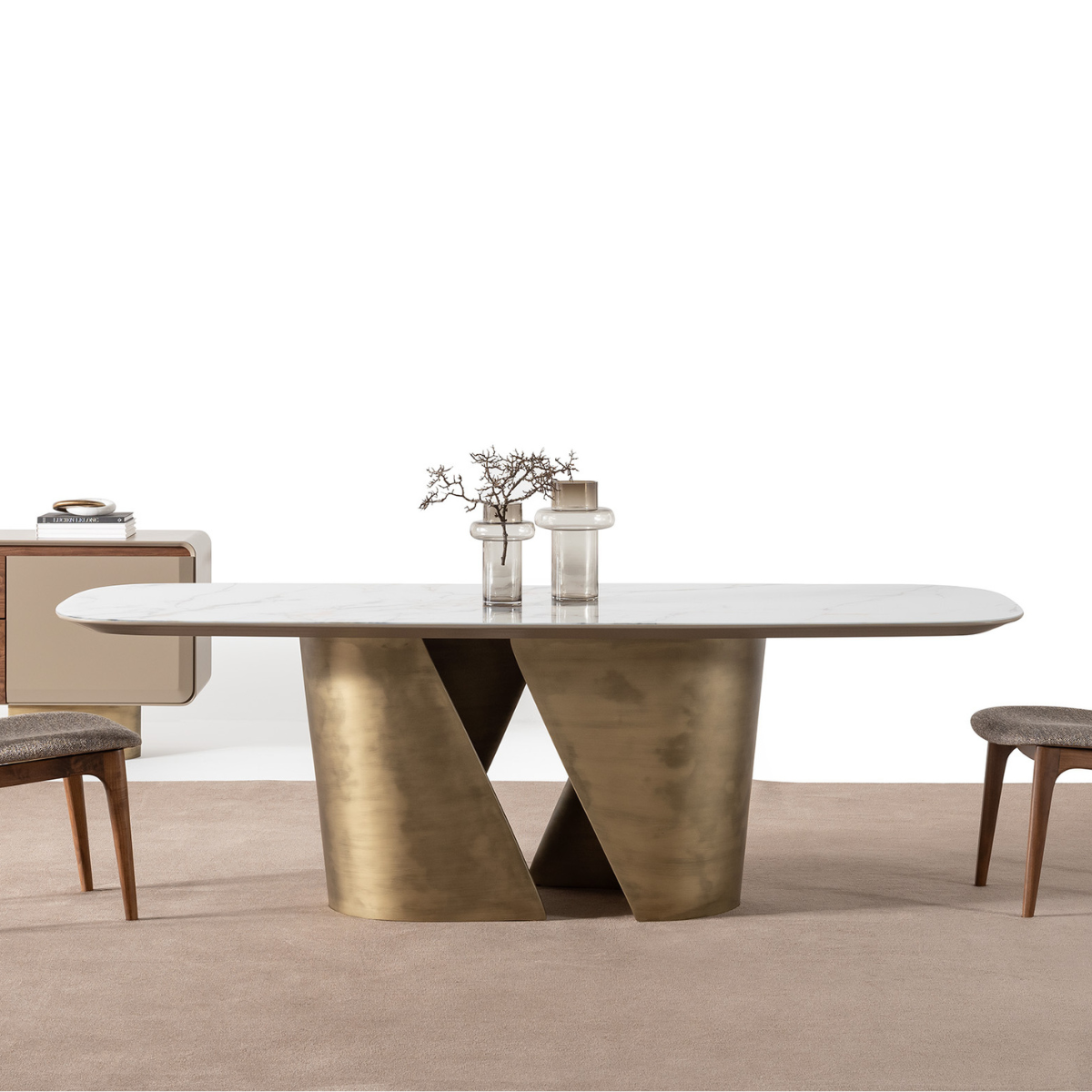 Masa de Dining cu Scaune, Harmony de lux