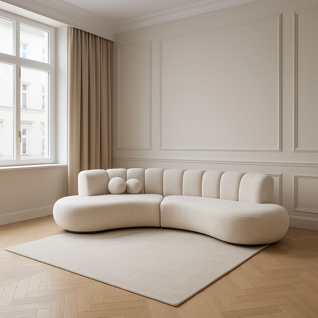 Canapea Bucle de Lux cu 4 Locuri , Loca