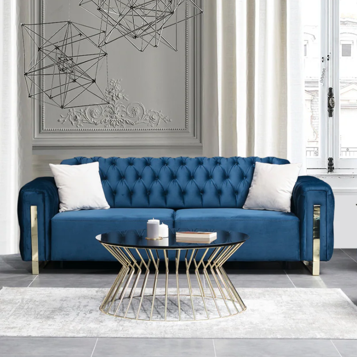 Canapea extensibila cu recliner, Asel