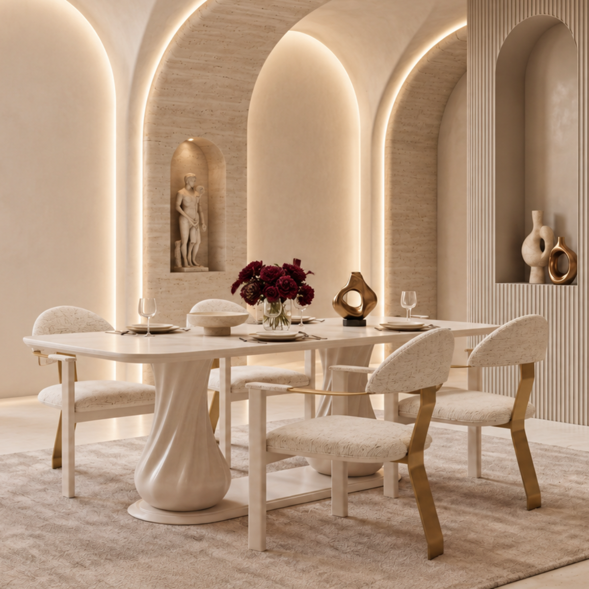 Colecția Dining de Lux Praga – Mobilier Elegant