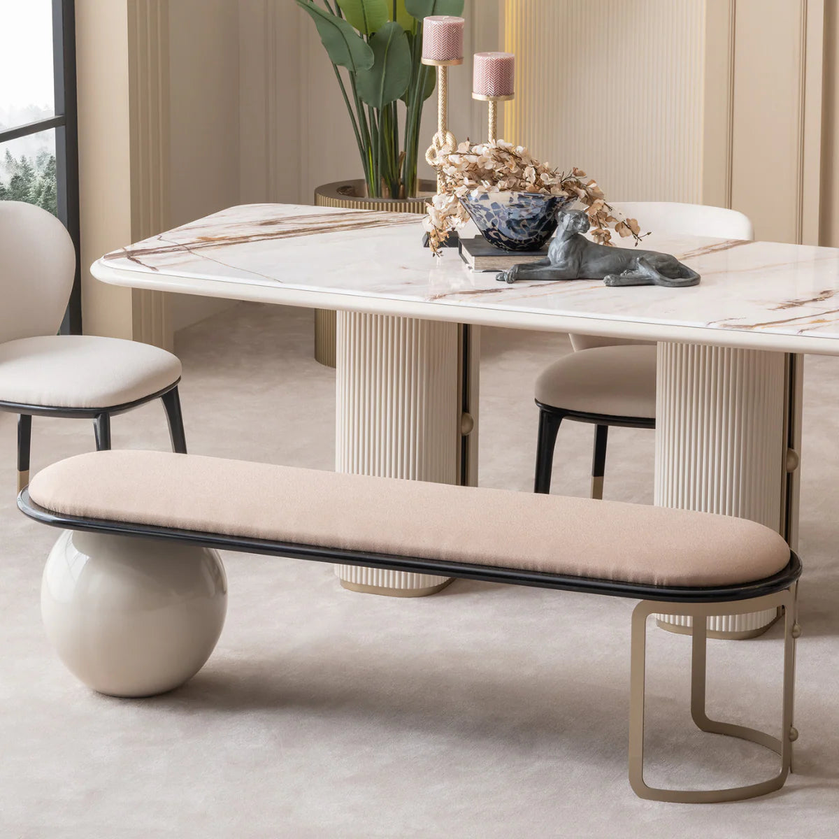 Masa de Dining de lux, Nobel