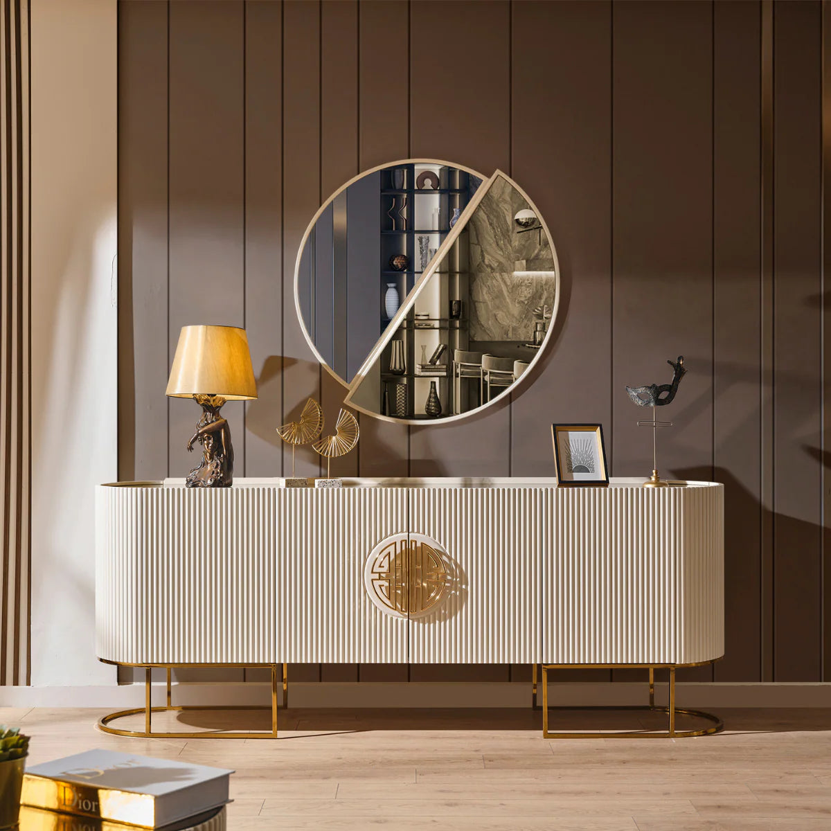 Comoda de Dining cu Oglinda de lux, Majestic G