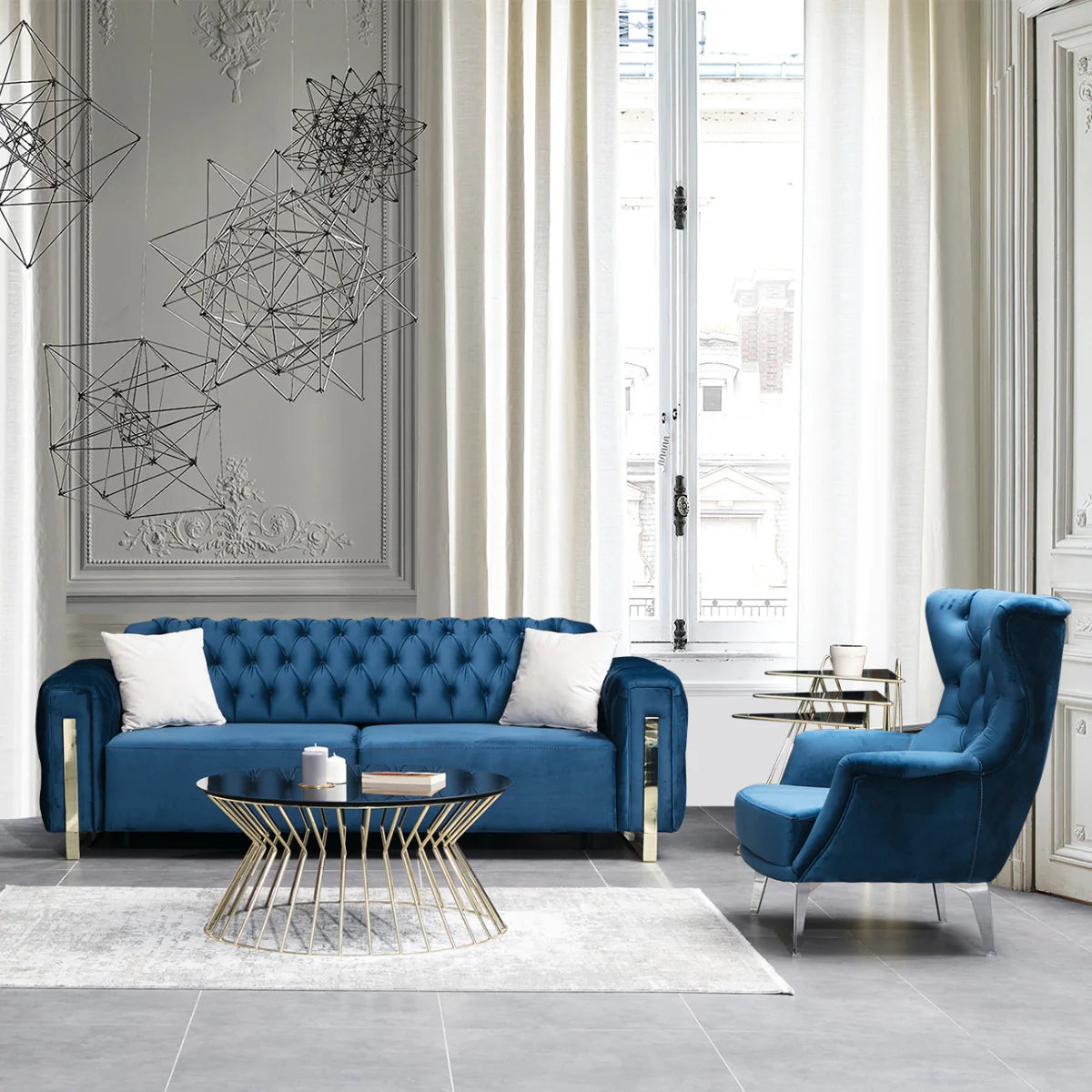 Canapea extensibila cu recliner, Asel