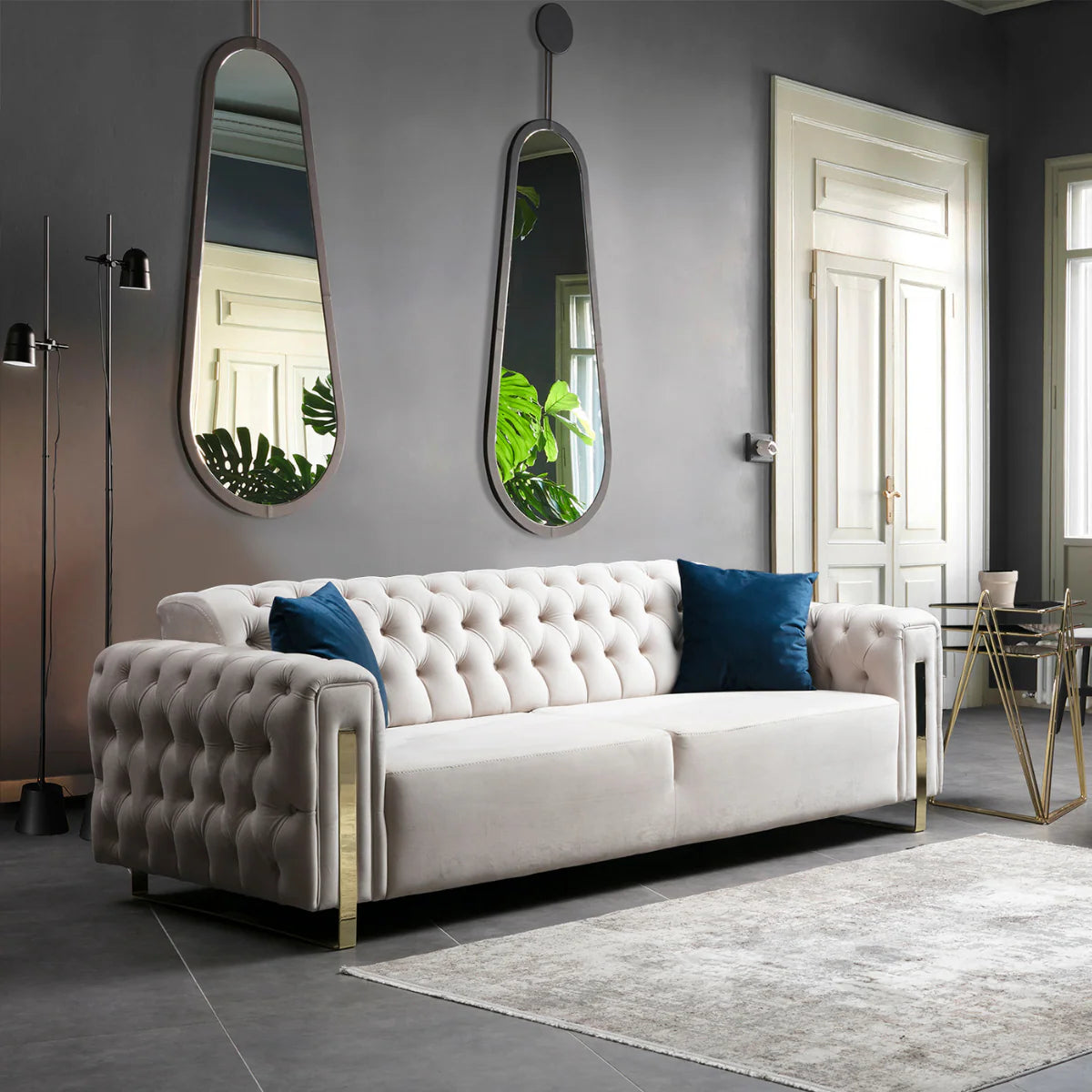 Canapea extensibila cu recliner, Asel