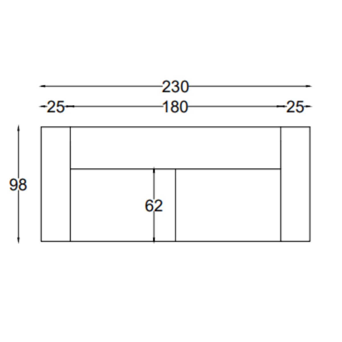 Canapea extensibila cu recliner, Asel