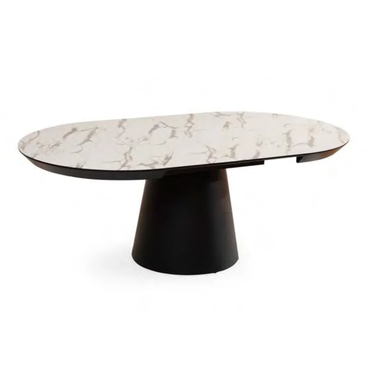 Masa De Dining Rotunda Extensibila, Marble Deco