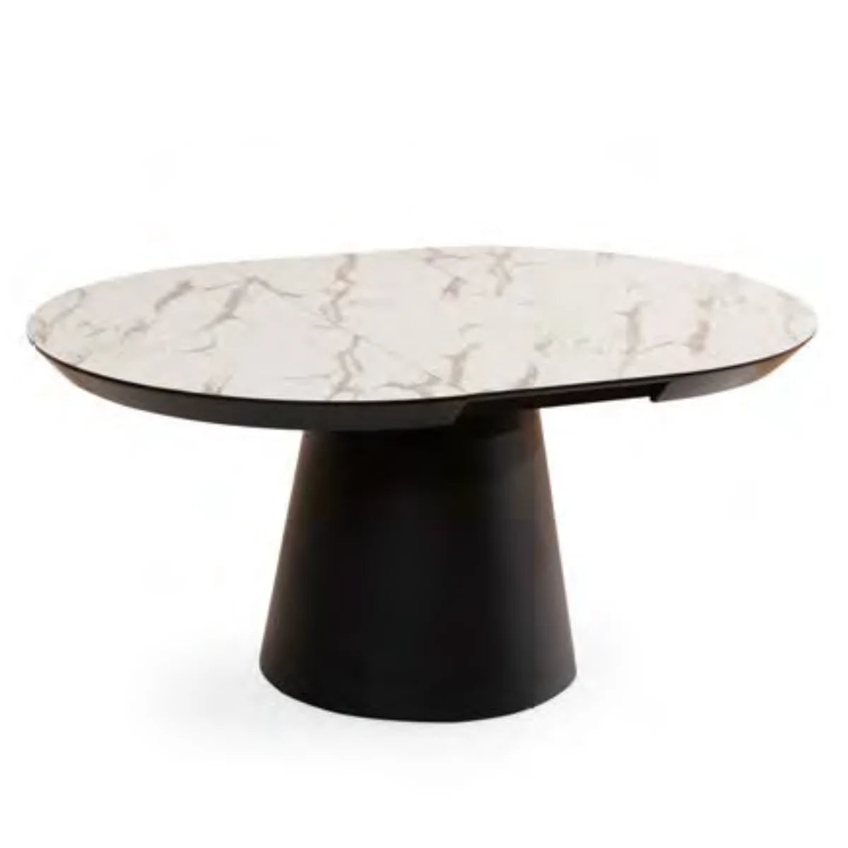 Masa De Dining Rotunda Extensibila, Marble Deco