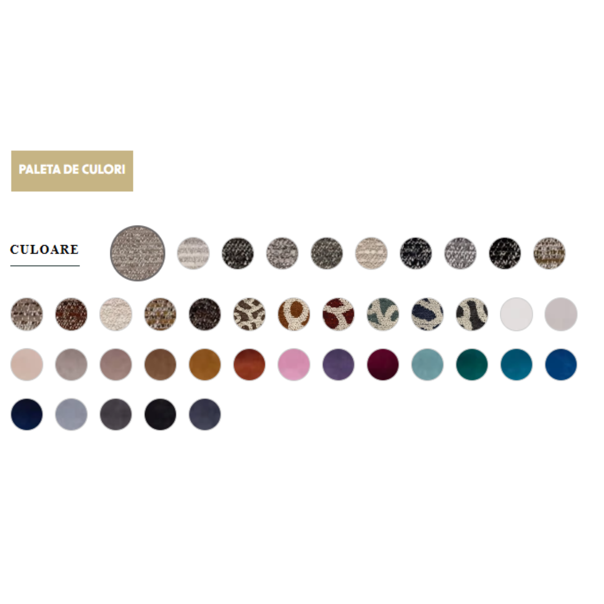 Canapea Buclé Lusso