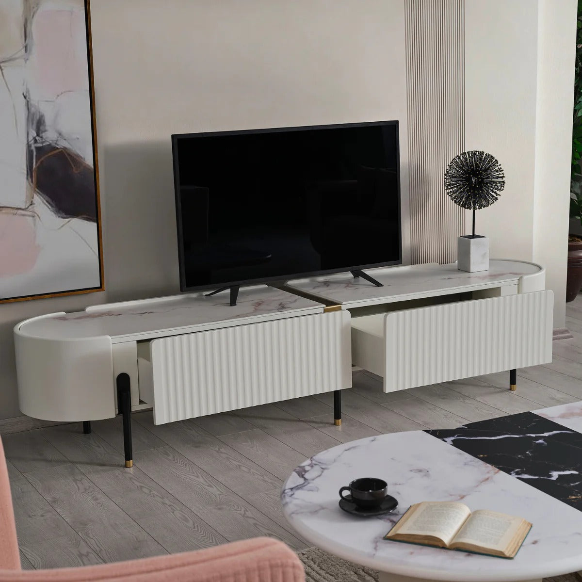 Comoda TV De Lux, PIETRA