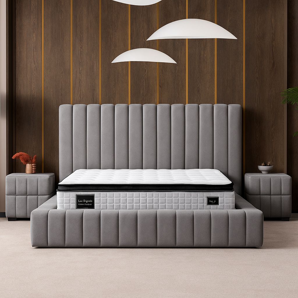 Pat Tapițat De Lux Cu Ladă, Eliza A