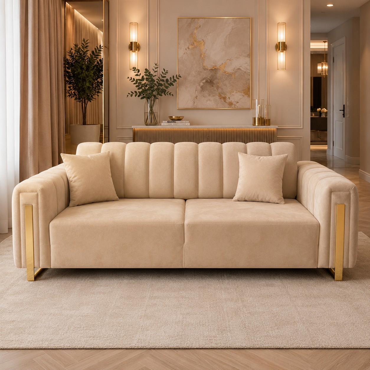 Canapea extensibila cu recliner, Asel