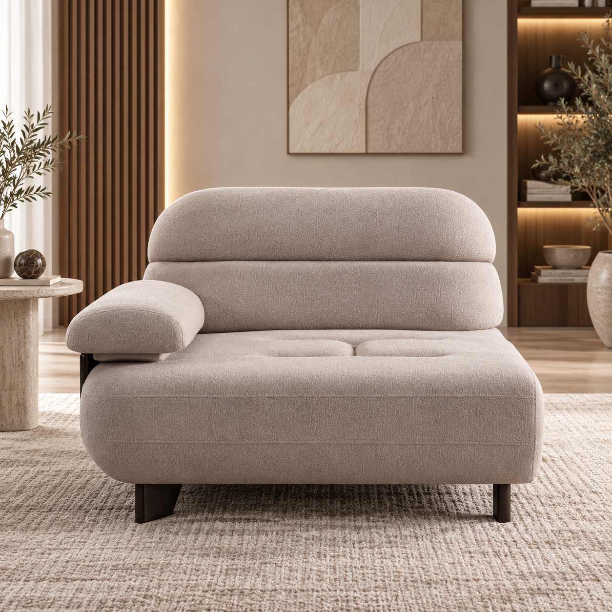 Colțar Modular Boffi – Design Modern, Configurabil în Diverse Stofe și Culori