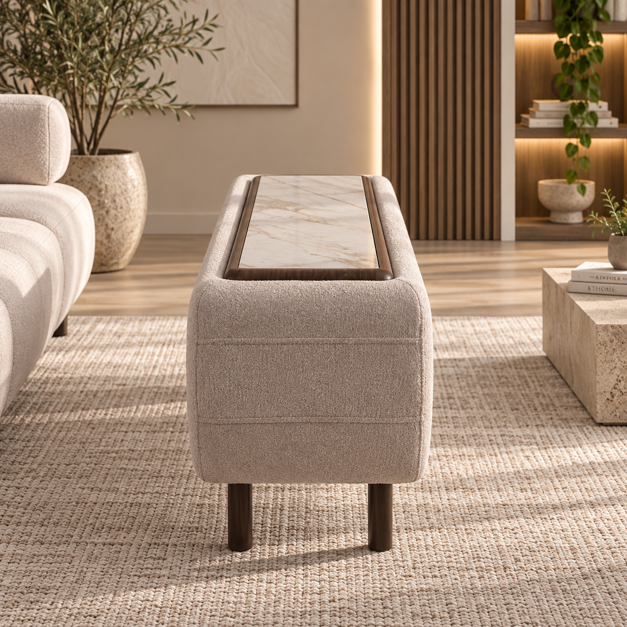 Colțar Modular Boffi – Design Modern, Configurabil în Diverse Stofe și Culori