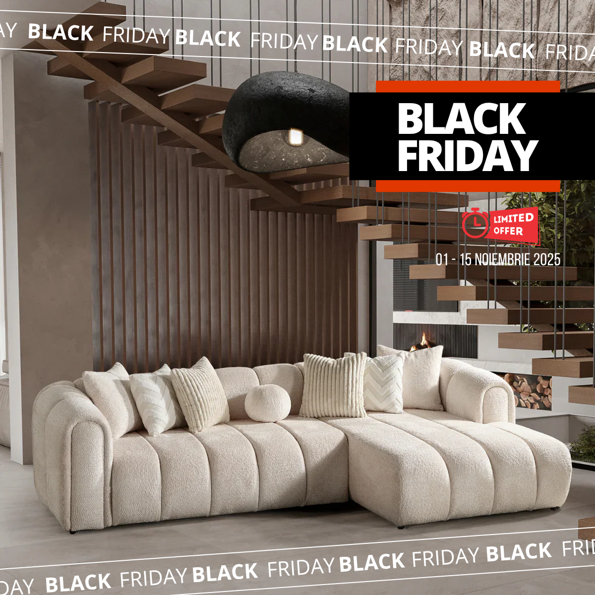 Coltar Modern Bucle, London