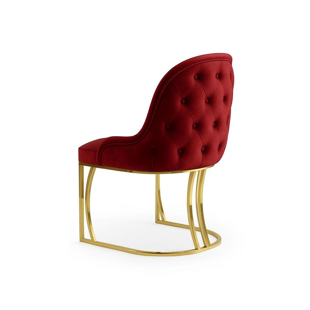 Scaun de lux London Chester, din catifea