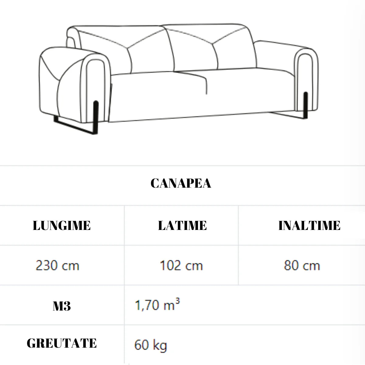 Canapea Moderna  extensibila Cu Recliner, Vegas