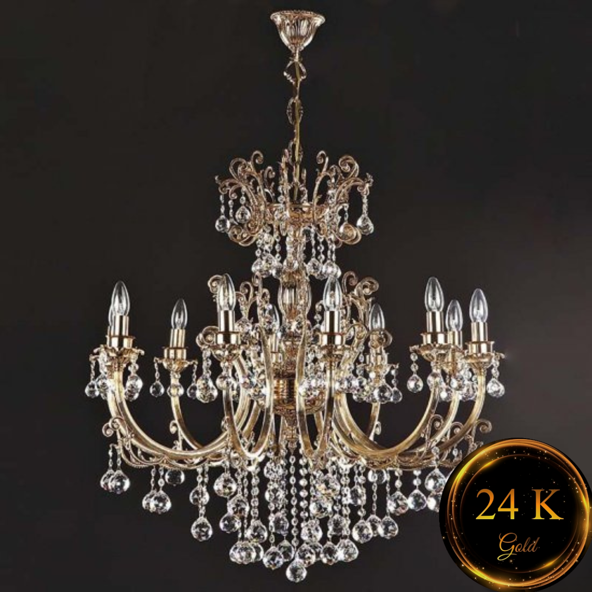 LUSTRA DE LUX 24K MILAS 6162