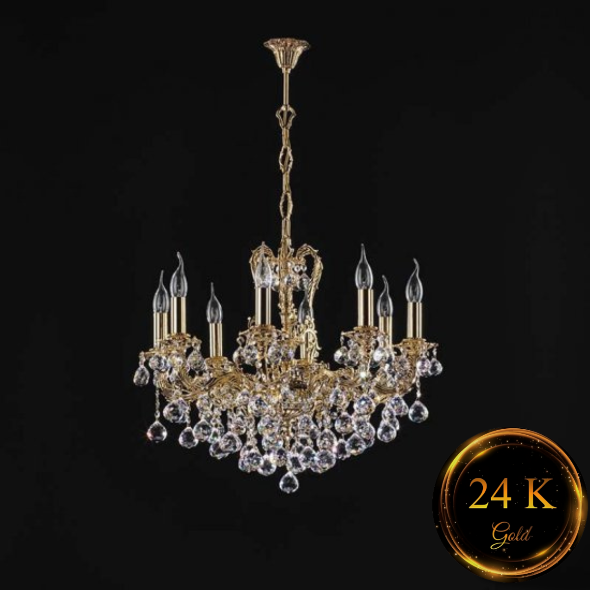 LUSTRA DE LUX 24K CRISTALINE 6426